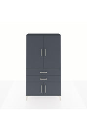 Arges Dolap 3 Raflı 2 Çekmeceli 4 Kapaklı 88x30x163 - S21M063V5A