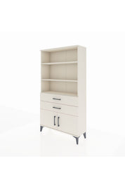 Arges Dolap 3 Raflı 2 Çekmeceli 2 Kapaklı 88x30x163 - S21M064V1A
