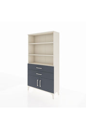 Arges Dolap 3 Raflı 2 Çekmeceli 2 Kapaklı 88x30x163 - S21M064V2A