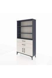 Arges Dolap 3 Raflı 2 Çekmeceli 2 Kapaklı 88x30x163 - S21M064V4A