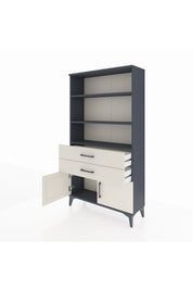 Arges Dolap 3 Raflı 2 Çekmeceli 2 Kapaklı 88x30x163 - S21M064V4A