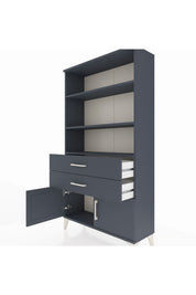 Arges Dolap 3 Raflı 2 Çekmeceli 2 Kapaklı 88x30x163 - S21M064V5A
