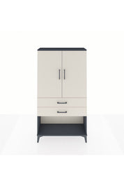 Arges Dolap 3 Raflı 2 Çekmeceli 2 Kapaklı 88x30x163 - S21M065V4A