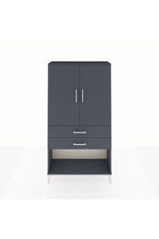 Arges Dolap 3 Raflı 2 Çekmeceli 2 Kapaklı 88x30x163 - S21M065V5A