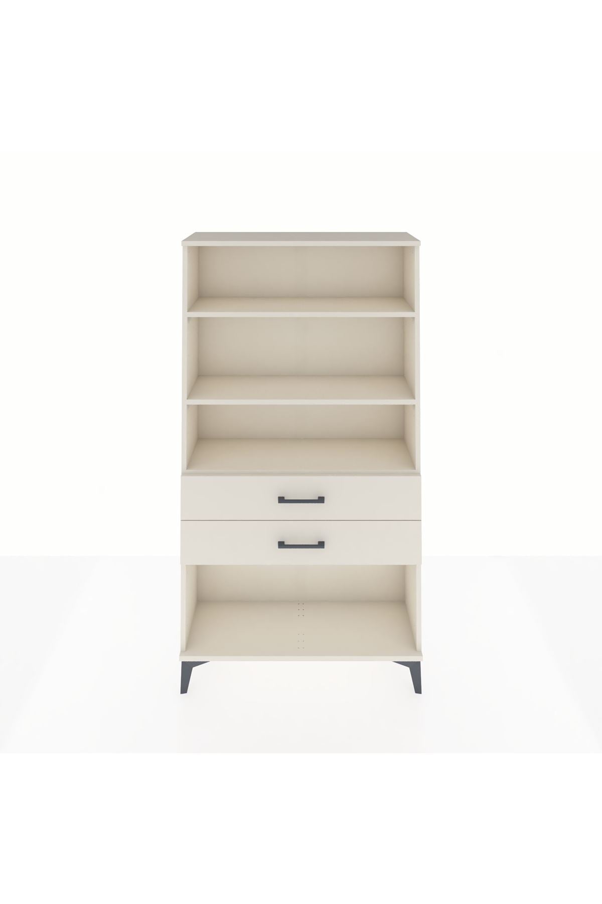 Arges Dolap 3 Raflı 2 Çekmeceli 88x30x163 - S21M066V1A