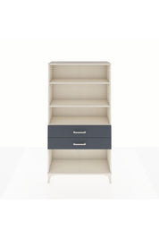 Arges Dolap 3 Raflı 2 Çekmeceli 88x30x163 - S21M066V2A