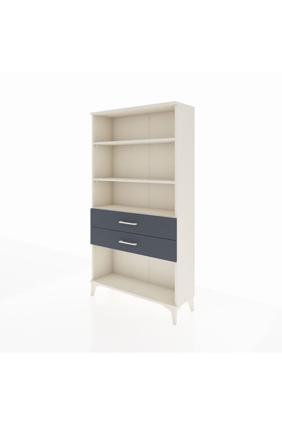 Arges Dolap 3 Raflı 2 Çekmeceli 88x30x163 - S21M066V2A