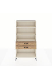 Arges Dolap 3 Raflı 2 Çekmeceli 88x30x163 - S21M066V3A