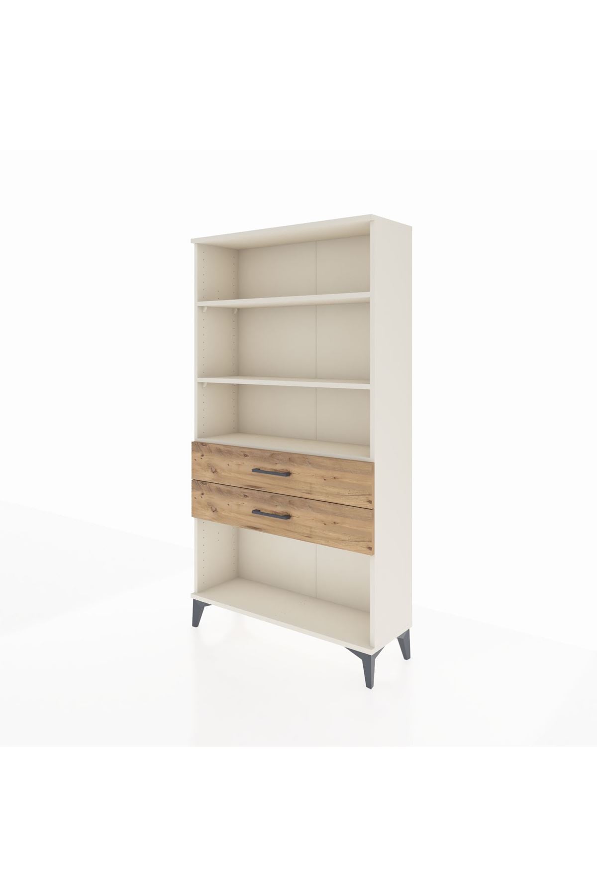Arges Dolap 3 Raflı 2 Çekmeceli 88x30x163 - S21M066V3A