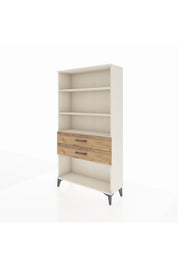 Arges Dolap 3 Raflı 2 Çekmeceli 88x30x163 - S21M066V3A