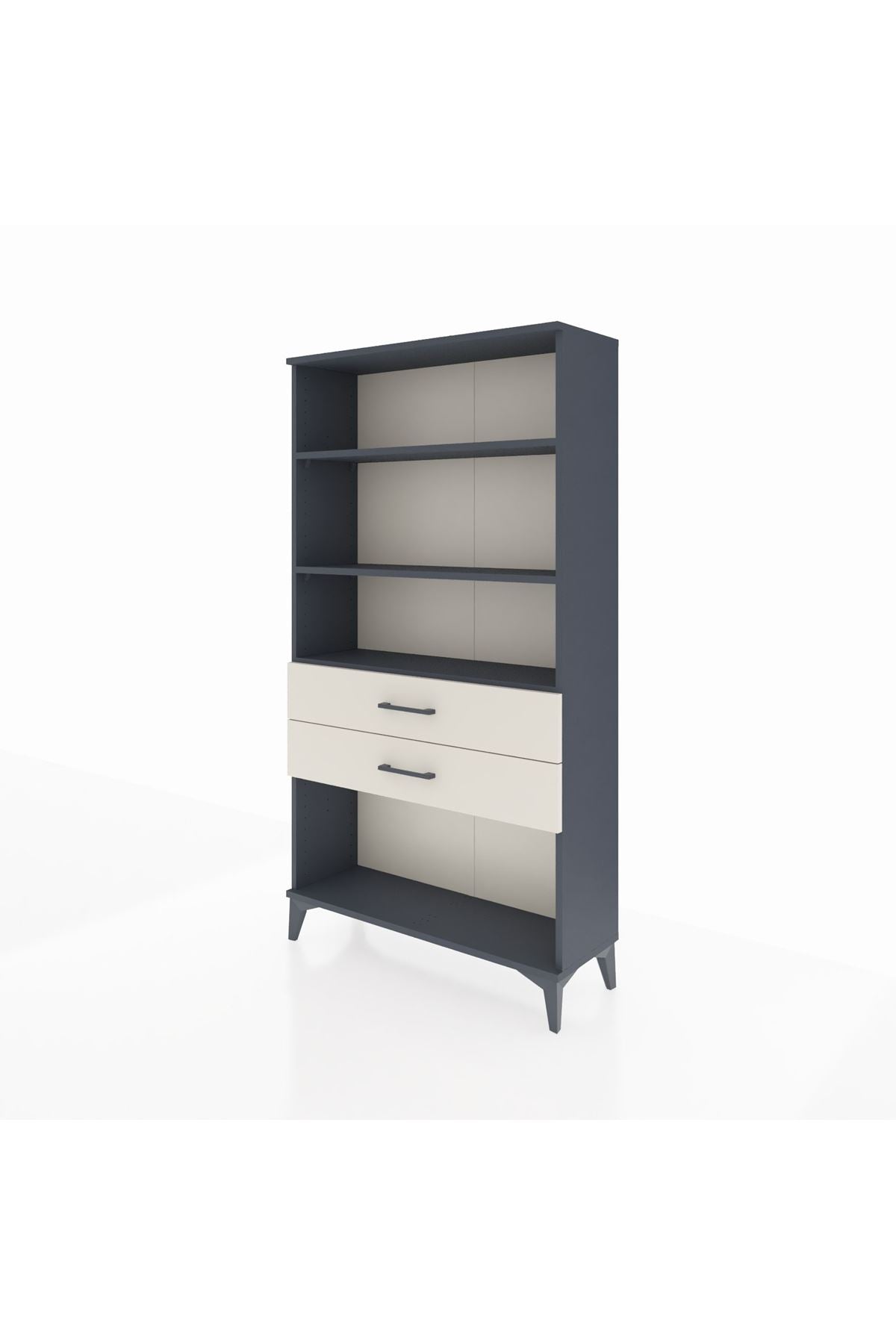 Arges Dolap 3 Raflı 2 Çekmeceli 88x30x163 - S21M066V4A