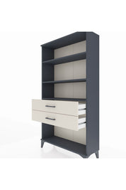 Arges Dolap 3 Raflı 2 Çekmeceli 88x30x163 - S21M066V4A