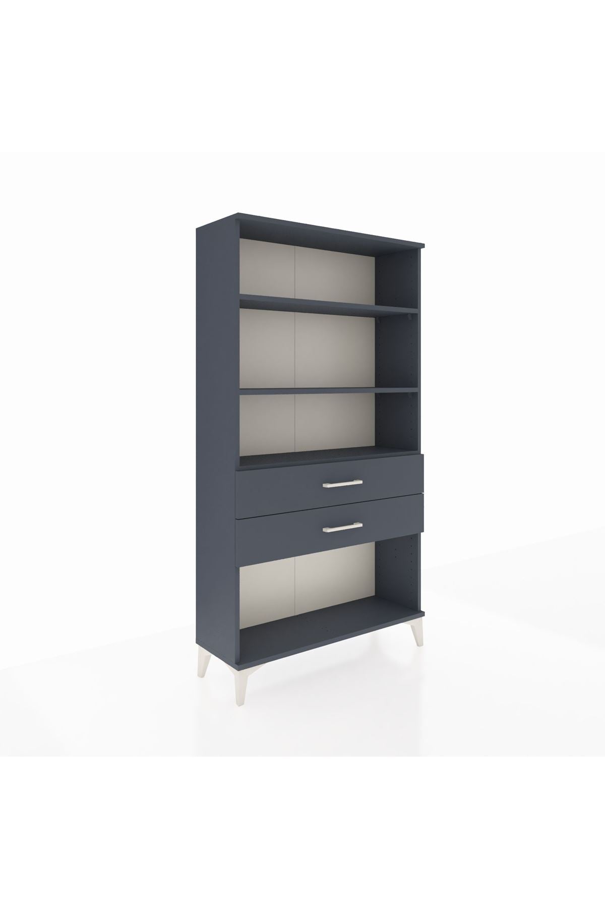 Arges Dolap 3 Raflı 2 Çekmeceli 88x30x163 - S21M066V5A