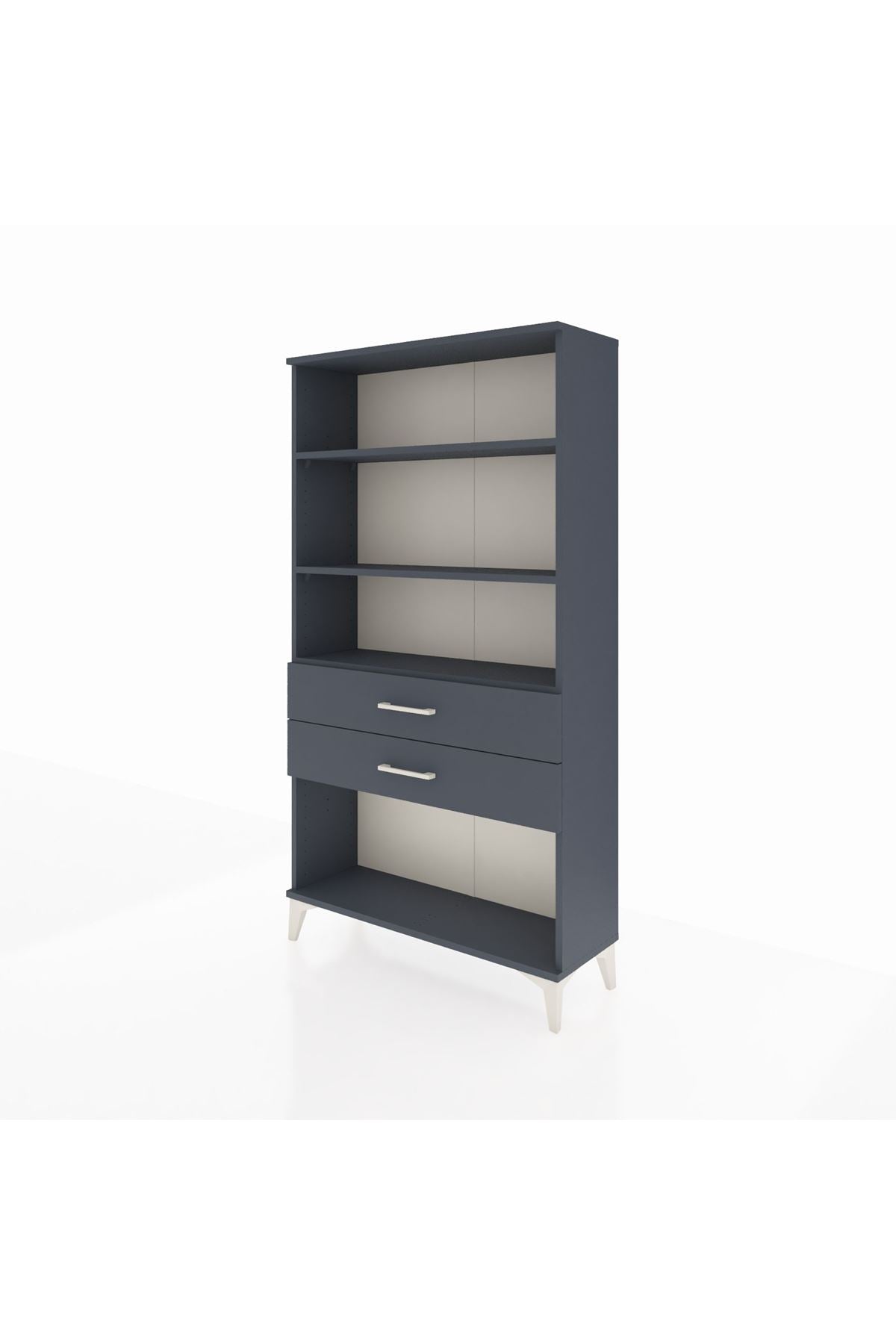 Arges Dolap 3 Raflı 2 Çekmeceli 88x30x163 - S21M066V5A