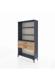 Arges Dolap 3 Raflı 2 Çekmeceli 88x30x163 - S21M066V6A
