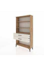 Arges Dolap 3 Raflı 2 Çekmeceli 88x30x163 - S21M066V7A