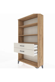 Arges Dolap 3 Raflı 2 Çekmeceli 88x30x163 - S21M066V7A