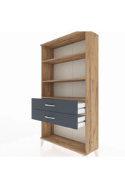 Arges Dolap 3 Raflı 2 Çekmeceli 88x30x163 - S21M066V8A