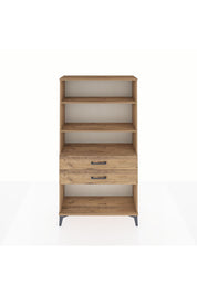 Arges Dolap 3 Raflı 2 Çekmeceli 88x30x163 - S21M066V9A