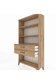 Arges Dolap 3 Raflı 2 Çekmeceli 88x30x163 - S21M066V9A