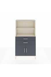Arges Dolap 3 Raflı 2 Çekmeceli 2 Kapaklı 88x30x163 - S21M068V2A