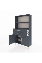 Arges Dolap 3 Raflı 2 Çekmeceli 2 Kapaklı 88x30x163 - S21M068V5A