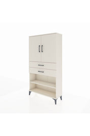 Arges Dolap 3 Raflı 2 Çekmeceli 2 Kapaklı 88x30x163 - S21M069V1A