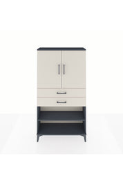 Arges Dolap 3 Raflı 2 Çekmeceli 2 Kapaklı 88x30x163 - S21M069V4A