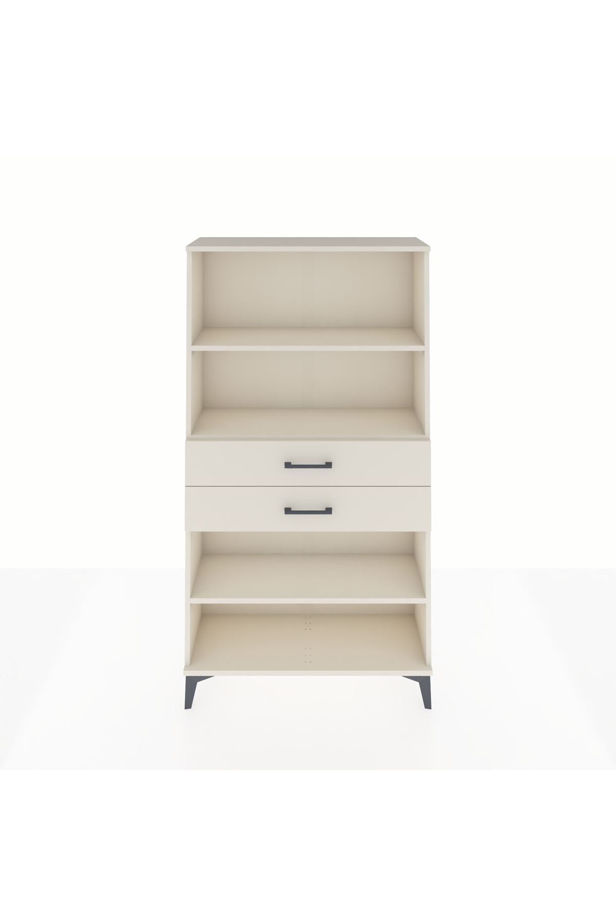 Arges Dolap 3 Raflı 2 Çekmeceli 88x30x163 - S21M070V1A