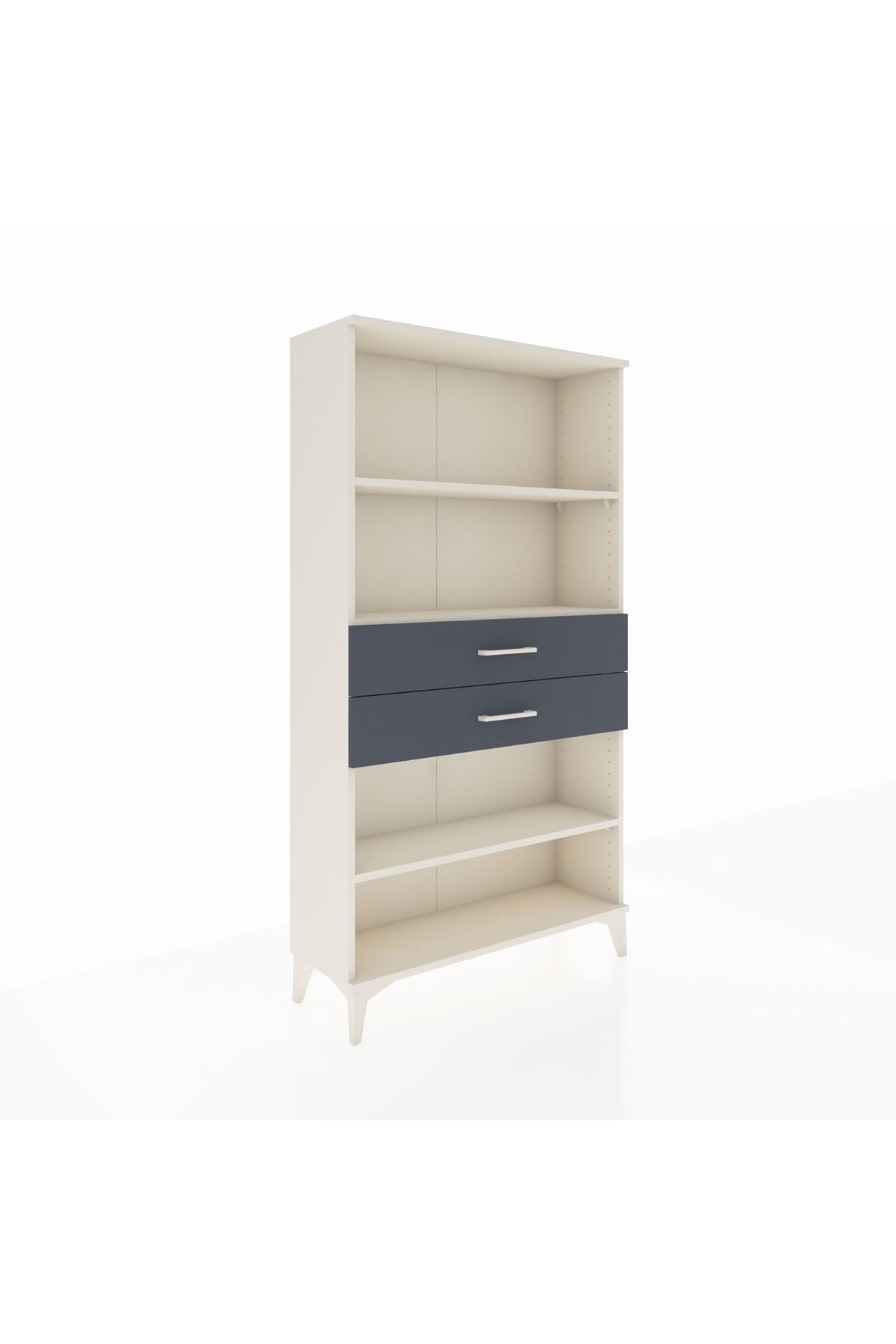 Arges Dolap 3 Raflı 2 Çekmeceli 88x30x163 - S21M070V2A