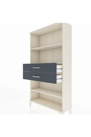 Arges Dolap 3 Raflı 2 Çekmeceli 88x30x163 - S21M070V2A