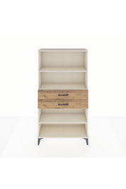 Arges Dolap 3 Raflı 2 Çekmeceli 88x30x163 - S21M070V3A