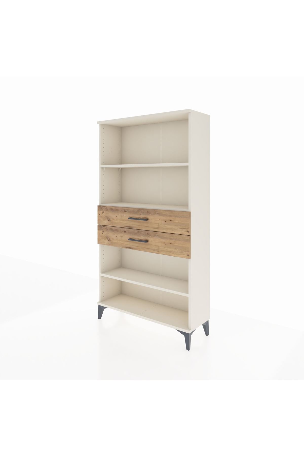 Arges Dolap 3 Raflı 2 Çekmeceli 88x30x163 - S21M070V3A