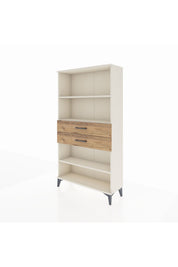 Arges Dolap 3 Raflı 2 Çekmeceli 88x30x163 - S21M070V3A