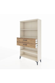 Arges Dolap 3 Raflı 2 Çekmeceli 88x30x163 - S21M070V3A