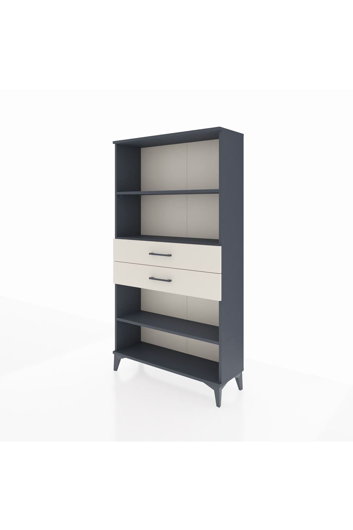 Arges Dolap 3 Raflı 2 Çekmeceli 88x30x163 - S21M070V4A