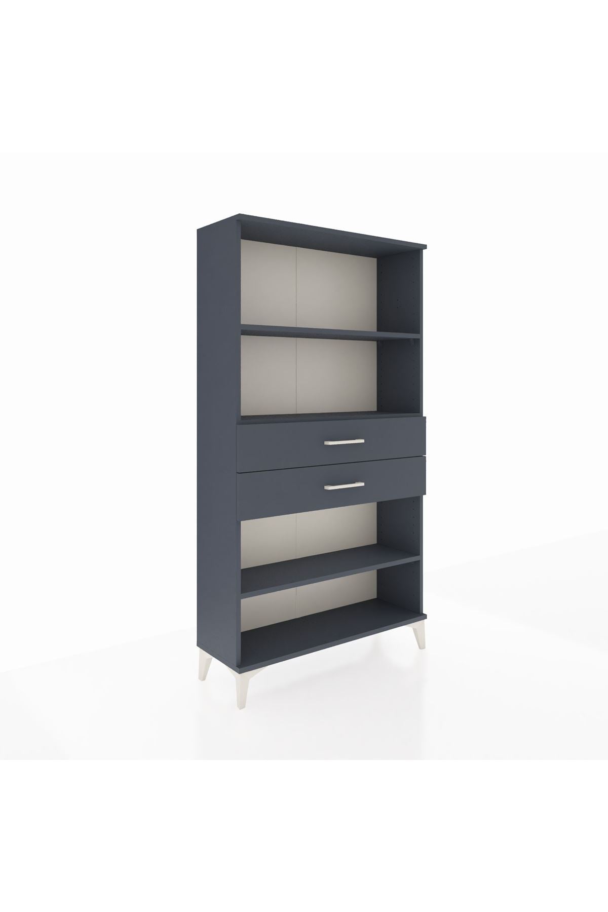 Arges Dolap 3 Raflı 2 Çekmeceli 88x30x163 - S21M070V5A