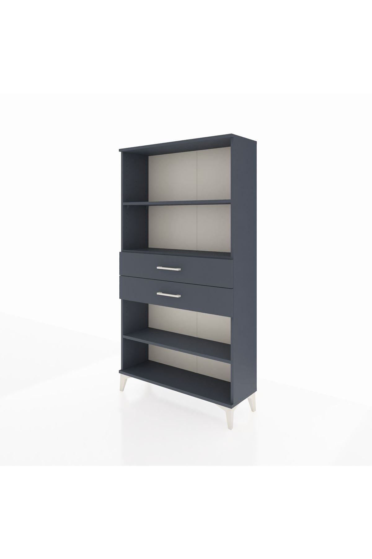 Arges Dolap 3 Raflı 2 Çekmeceli 88x30x163 - S21M070V5A