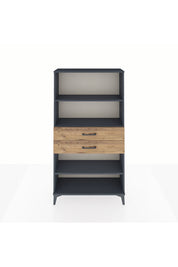 Arges Dolap 3 Raflı 2 Çekmeceli 88x30x163 - S21M070V6A