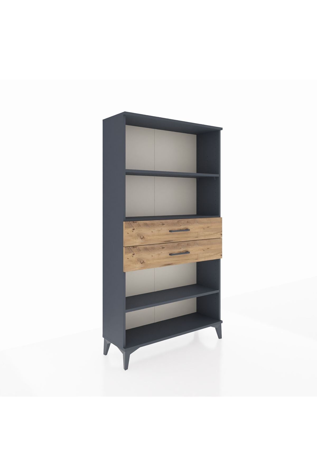 Arges Dolap 3 Raflı 2 Çekmeceli 88x30x163 - S21M070V6A