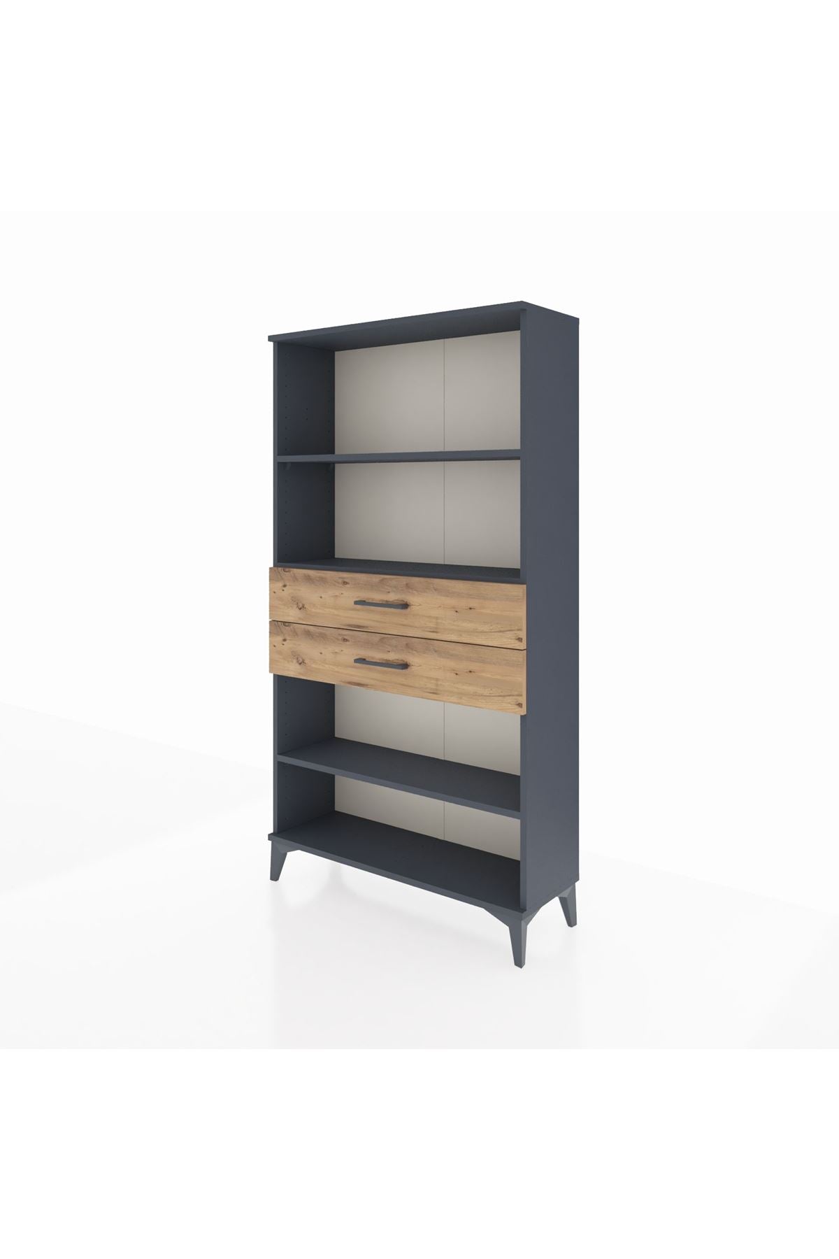 Arges Dolap 3 Raflı 2 Çekmeceli 88x30x163 - S21M070V6A