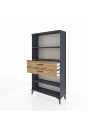 Arges Dolap 3 Raflı 2 Çekmeceli 88x30x163 - S21M070V6A