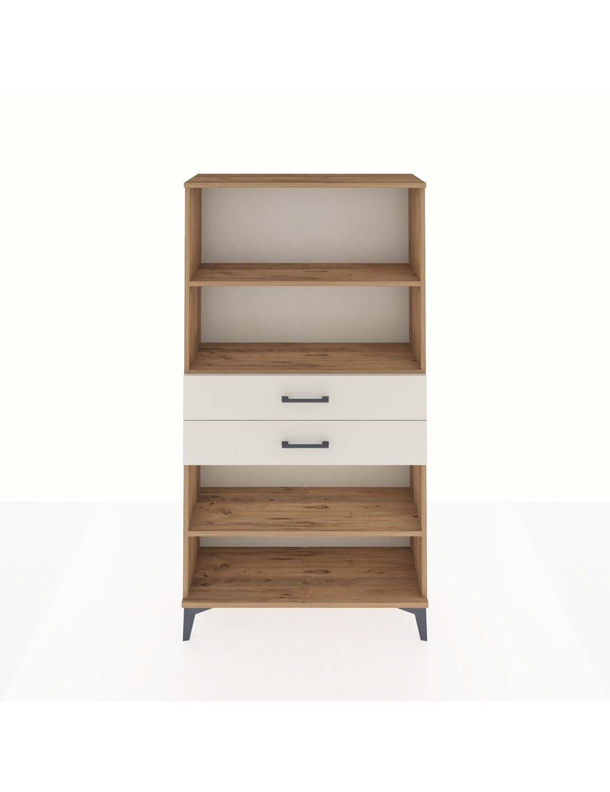 Arges Dolap 3 Raflı 2 Çekmeceli 88x30x163 - S21M070V7A