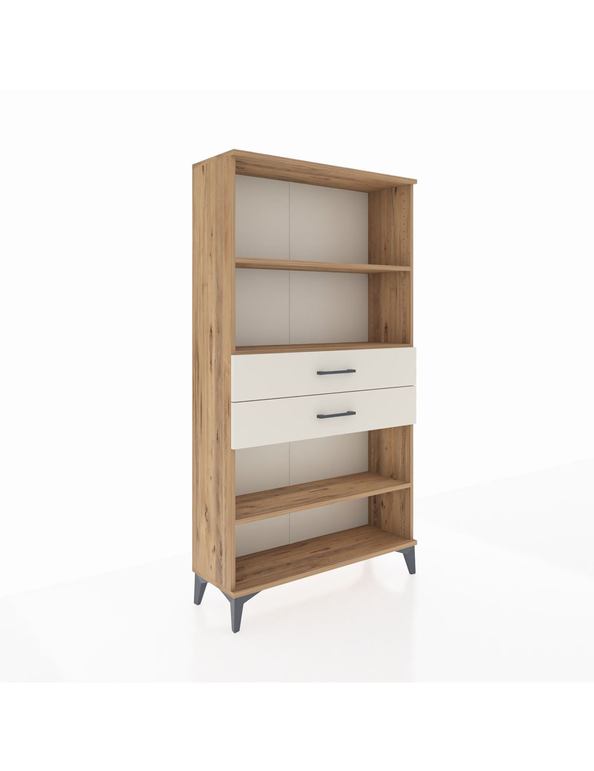 Arges Dolap 3 Raflı 2 Çekmeceli 88x30x163 - S21M070V7A
