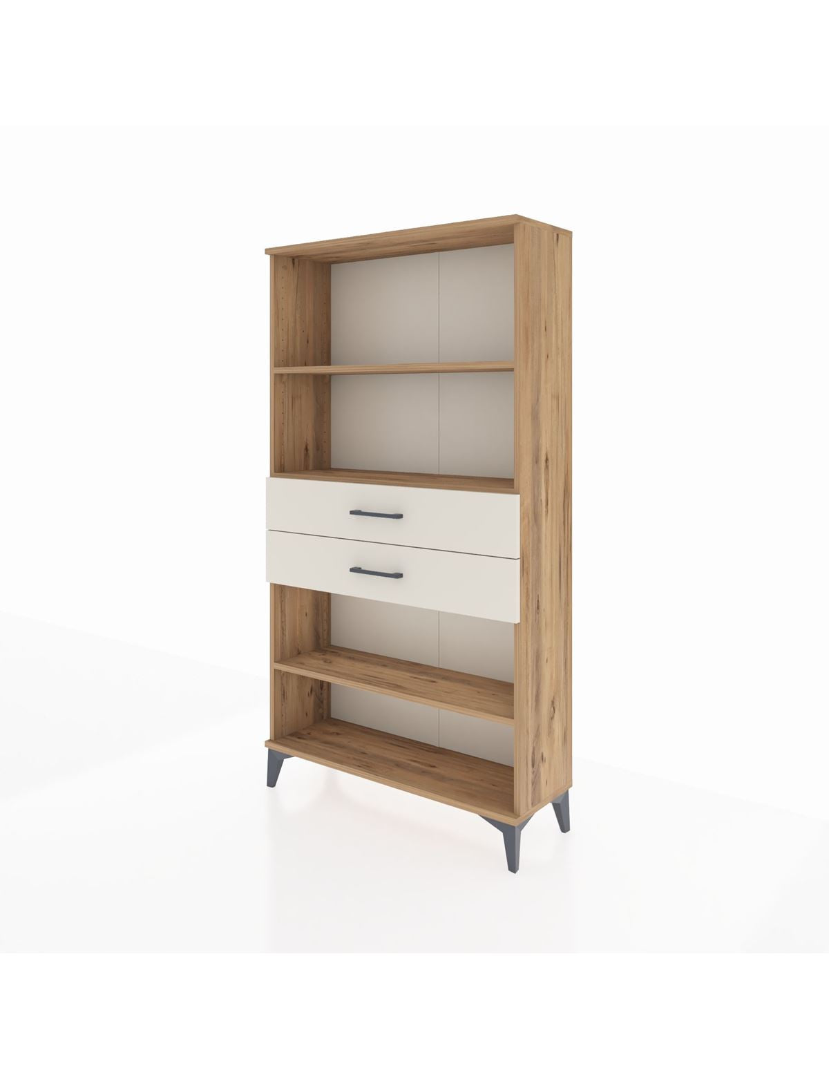 Arges Dolap 3 Raflı 2 Çekmeceli 88x30x163 - S21M070V7A