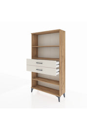 Arges Dolap 3 Raflı 2 Çekmeceli 88x30x163 - S21M070V7A