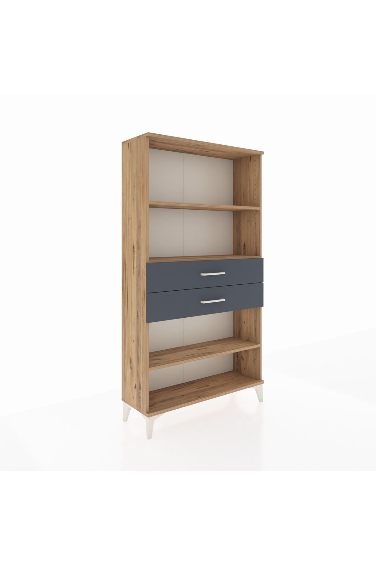 Arges Dolap 3 Raflı 2 Çekmeceli 88x30x163 - S21M070V8A