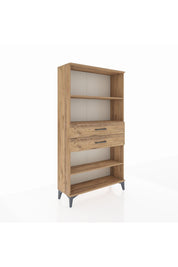 Arges Dolap 3 Raflı 2 Çekmeceli 88x30x163 - S21M070V9A