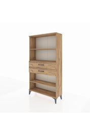Arges Dolap 3 Raflı 2 Çekmeceli 88x30x163 - S21M070V9A