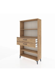 Arges Dolap 3 Raflı 2 Çekmeceli 88x30x163 - S21M070V9A